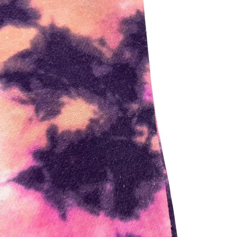 Justice L (12/14) Live Love Tie Dye Hoodie Sweatshirt